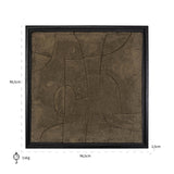 Wall art Phoebe olive (Olive) van Richmond Interiors - laagste prijs offerte van PureWonen