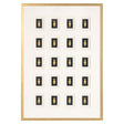 Wall art Bear block 3D (Black/gold) van Richmond Interiors – Luxe comfort op maat van PureWonen. Vraag naar de beste prijs.