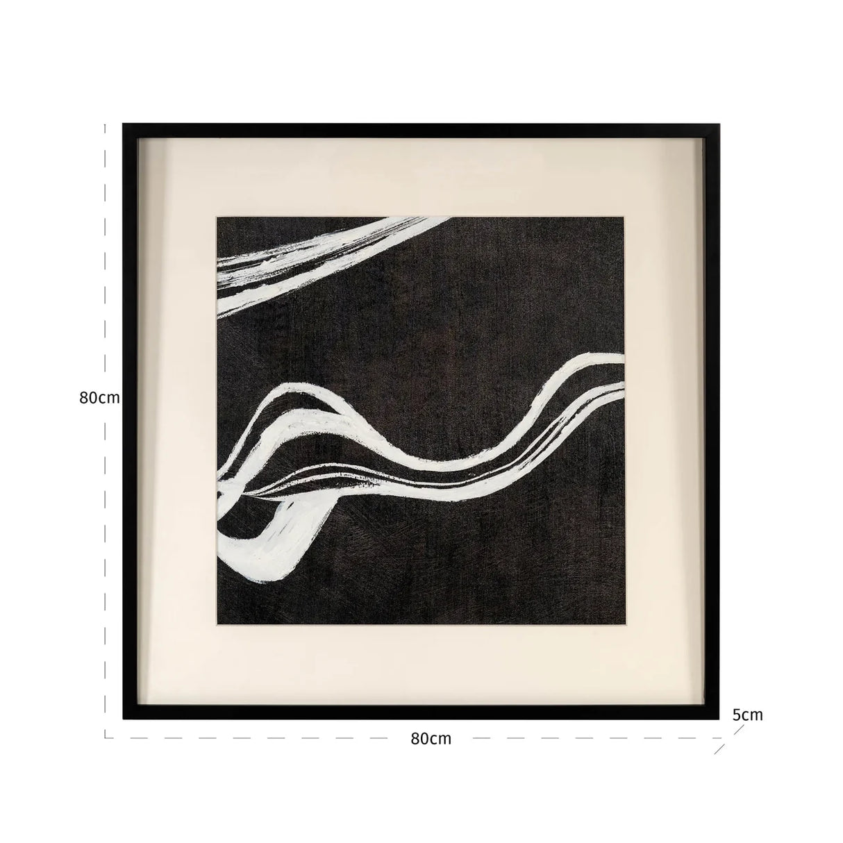 Wall art Jozra black/white