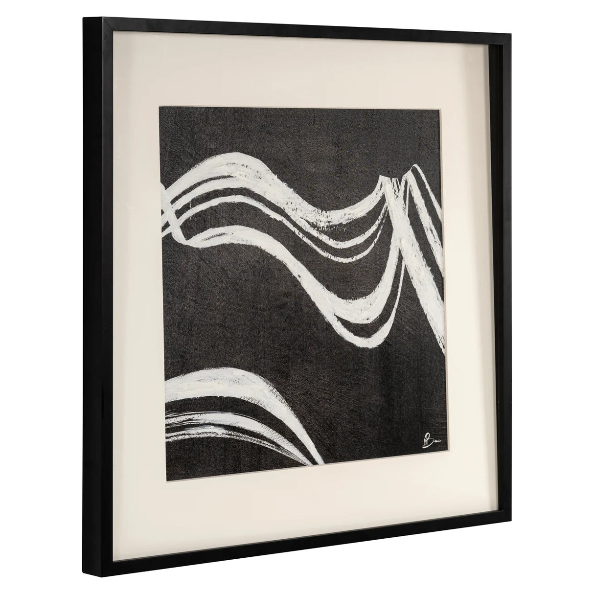 Wall art Jozy black/white