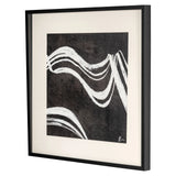 Wall art Jozy black/white