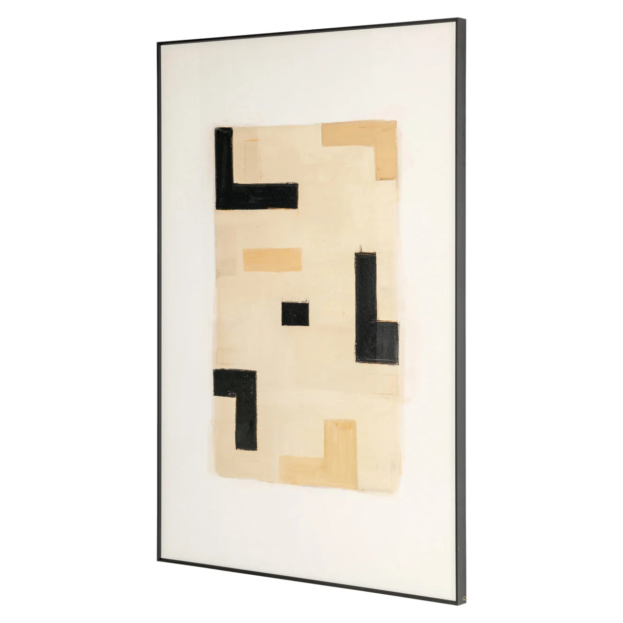 Wall art Vortex beige right