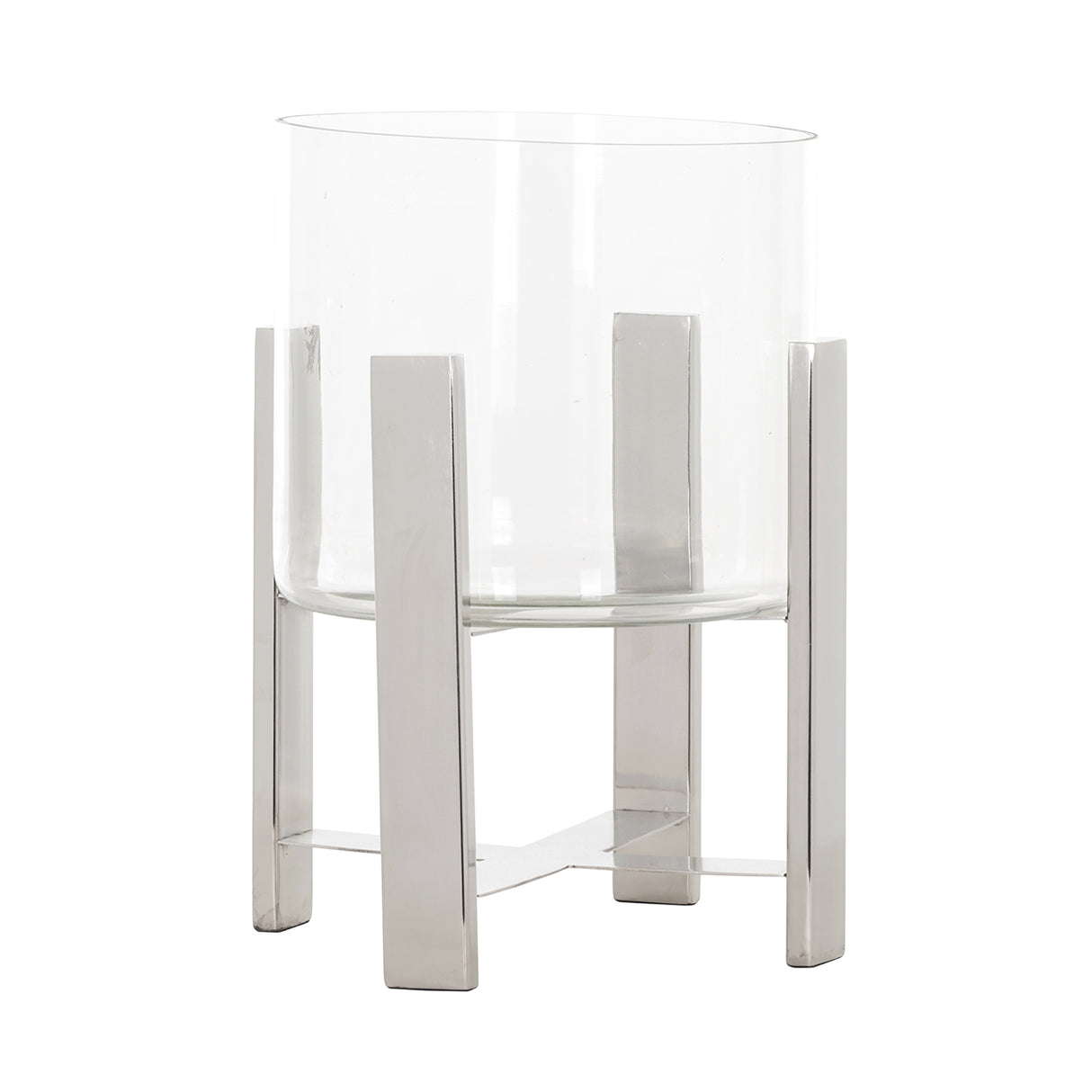 Windlicht Tiko zilver (Silver) van Richmond Interiors – Luxe comfort op maat van PureWonen. Vraag naar de beste prijs.
