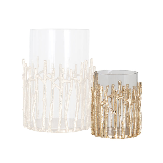 Windlicht Loretta klein (Gold) van Richmond Interiors – Luxe comfort op maat van PureWonen. Vraag naar de beste prijs.