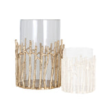 Windlicht Loretta groot (Gold) van Richmond Interiors – Luxe comfort op maat van PureWonen. Vraag naar de beste prijs.