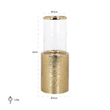 Windlicht Marlou groot (Gold) van Richmond Interiors – Luxe comfort op maat van PureWonen. Vraag naar de beste prijs.