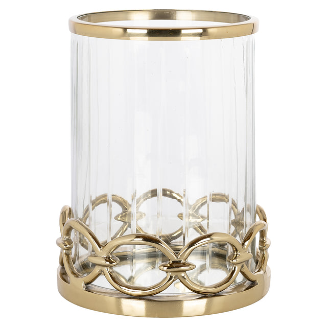 Windlicht Jayce (Gold) van Richmond Interiors – Luxe comfort op maat van PureWonen. Vraag naar de beste prijs.