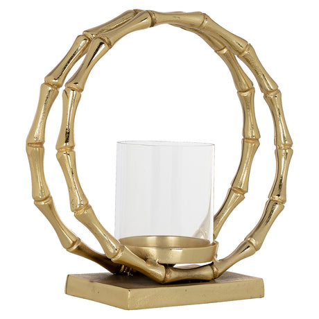 Windlicht Merlyn klein (Gold) van Richmond Interiors – Luxe comfort op maat van PureWonen. Vraag naar de beste prijs.