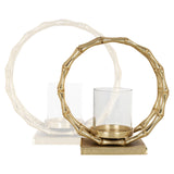 Windlicht Merlyn klein (Gold) van Richmond Interiors – Luxe comfort op maat van PureWonen. Vraag naar de beste prijs.