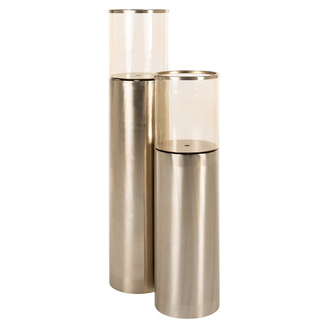 Windlicht Jona klein (Gold) van Richmond Interiors – Luxe comfort op maat van PureWonen. Vraag naar de beste prijs.
