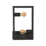 LABEL51 Wandlamp Quadrato - Zwart - Metaal van LABEL51 – Luxe comfort op maat van PureWonen. Vraag naar de beste prijs.