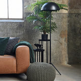 LABEL51 Vloerlamp Globe - Zwart - Metaal van LABEL51 – Luxe comfort op maat van PureWonen. Vraag naar de beste prijs.
