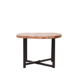 LABEL51 Bijzettafel Dex - Rough - Mangohout - 60 cm van LABEL51 – Luxe comfort op maat van PureWonen. Vraag naar de beste prijs.