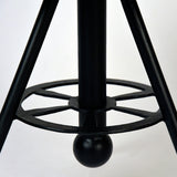 D-MAXX Bijzettafel Solid - Rough - Mangohout - 45 cm - Rond