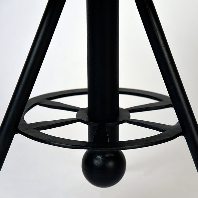 D-MAXX Bijzettafel Solid - Rough - Mangohout - 45 cm - Rond