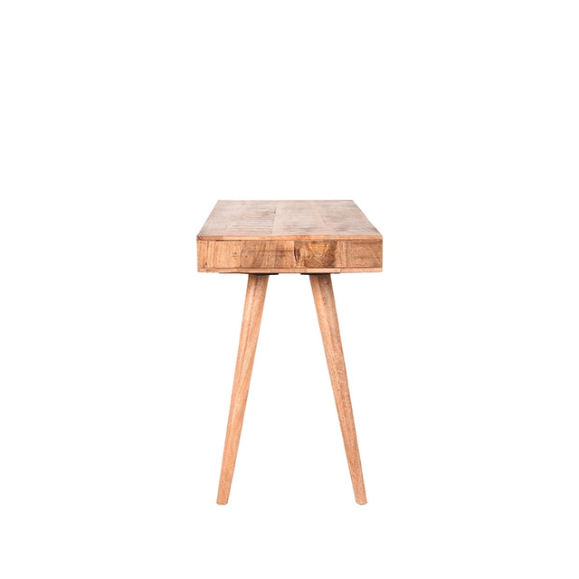LABEL51 Bureau Steady - Rough - Mangohout - 118 cm van LABEL51 – Luxe comfort op maat van PureWonen. Vraag naar de beste prijs.