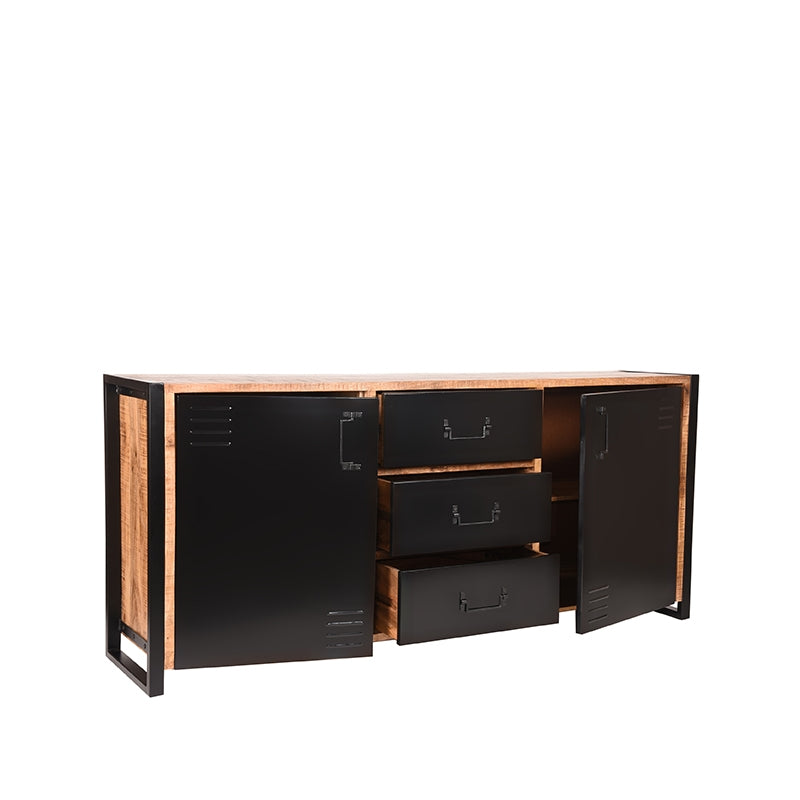 LABEL51 Dressoir Brussels - Rough - Mangohout - Dressoir van LABEL51 – Luxe comfort op maat van PureWonen. Vraag naar de beste prijs.
