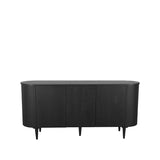 LABEL51 Dressoir Oliva - Zwart - Eiken - Dressoir 180 cm van LABEL51 – Luxe comfort op maat van PureWonen. Vraag naar de beste prijs.