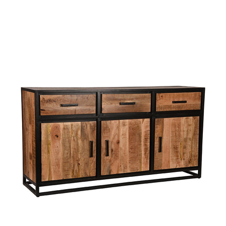 LABEL51 Dressoir Tampa - Rough - Mangohout - Dressoir van LABEL51 – Luxe comfort op maat van PureWonen. Vraag naar de beste prijs.