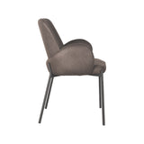 LABEL51 Eetkamerstoel Jari - Antraciet - Microfiber van LABEL51 – Luxe comfort op maat van PureWonen. Vraag naar de beste prijs.