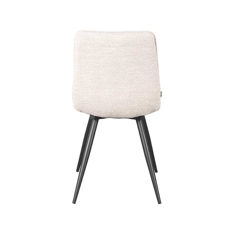 LABEL51 Eetkamerstoel Jelt - Naturel - Boucle van LABEL51 - laagste prijs offerte van PureWonen