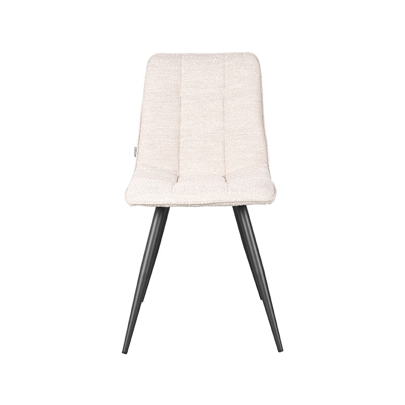 LABEL51 Eetkamerstoel Jelt - Naturel - Boucle van LABEL51 - laagste prijs offerte van PureWonen