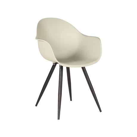 LABEL51 Eetkamerstoel Luca - Breeze - Kunststof van LABEL51 – Luxe comfort op maat van PureWonen. Vraag naar de beste prijs.