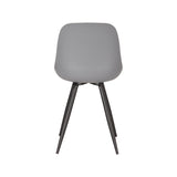 LABEL51 Eetkamerstoel Monza - Antraciet - Kunststof van LABEL51 – Luxe comfort op maat van PureWonen. Vraag naar de beste prijs.