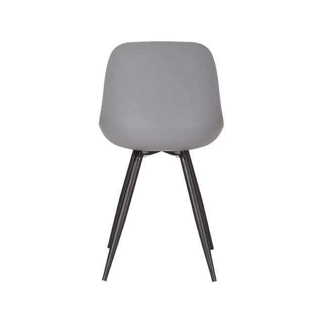 LABEL51 Eetkamerstoel Monza - Antraciet - Kunststof van LABEL51 – Luxe comfort op maat van PureWonen. Vraag naar de beste prijs.