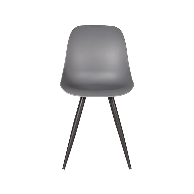 LABEL51 Eetkamerstoel Monza - Antraciet - Kunststof van LABEL51 – Luxe comfort op maat van PureWonen. Vraag naar de beste prijs.