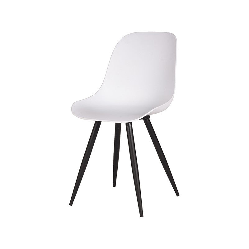 LABEL51 Eetkamerstoel Monza - Wit - Kunststof van LABEL51 – Luxe comfort op maat van PureWonen. Vraag naar de beste prijs.