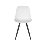 LABEL51 Eetkamerstoel Monza - Wit - Kunststof van LABEL51 – Luxe comfort op maat van PureWonen. Vraag naar de beste prijs.