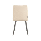 LABEL51 Eetkamerstoel Sam - Zand - Boucle van LABEL51 – Luxe comfort op maat van PureWonen. Vraag naar de beste prijs.