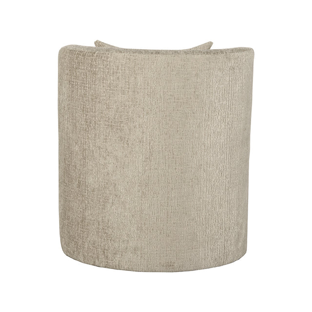 LABEL51 Fauteuil Evy - Beige - Fluweel - 65 cm van LABEL51 – Luxe comfort op maat van PureWonen. Vraag naar de beste prijs.