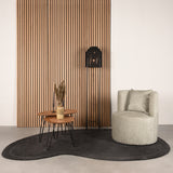 LABEL51 Fauteuil Evy - Beige - Fluweel - 65 cm van LABEL51 – Luxe comfort op maat van PureWonen. Vraag naar de beste prijs.