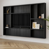 Flatbox Cinewall // Authentic Black Oak van area77 – Luxe comfort op maat van PureWonen. Vraag naar de beste prijs.