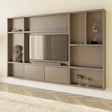 Flatbox Cinewall // Truffle Brown van area77 – Luxe comfort op maat van PureWonen. Vraag naar de beste prijs.