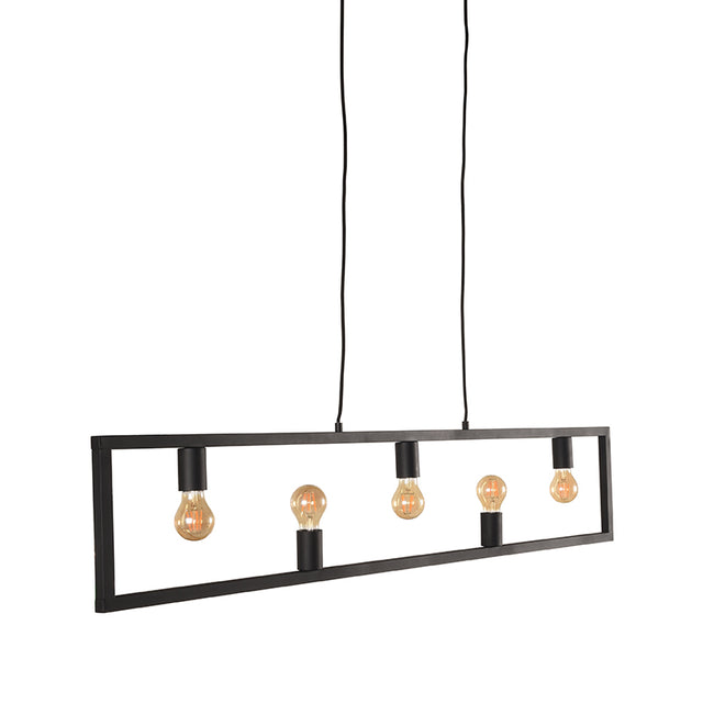 LABEL51 Hanglamp Quadrato - Zwart - Metaal van LABEL51 – Luxe comfort op maat van PureWonen. Vraag naar de beste prijs.
