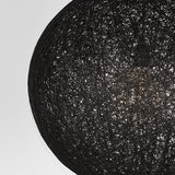 Hanglamp Twist - Zwart - Vlas - M van LABEL51 – Luxe comfort op maat van PureWonen. Vraag naar de beste prijs.