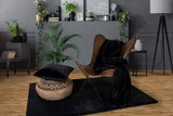 Heaven Blanket Zwart van PureWonen - laagste prijs offerte van PureWonen
