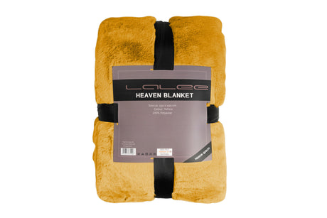 Heaven Blanket Yellow van PureWonen - laagste prijs offerte van PureWonen