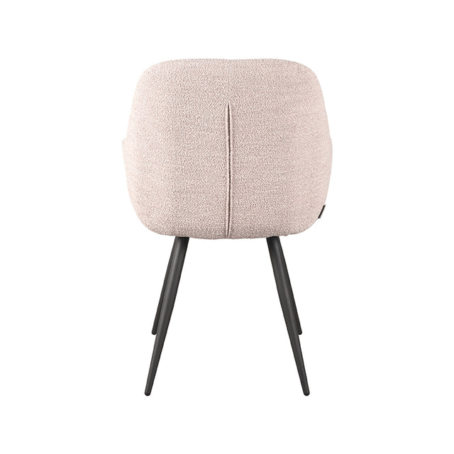 LABEL51 Eetkamerstoel Fender - Naturel - Boucle van LABEL51 - laagste prijs offerte van PureWonen