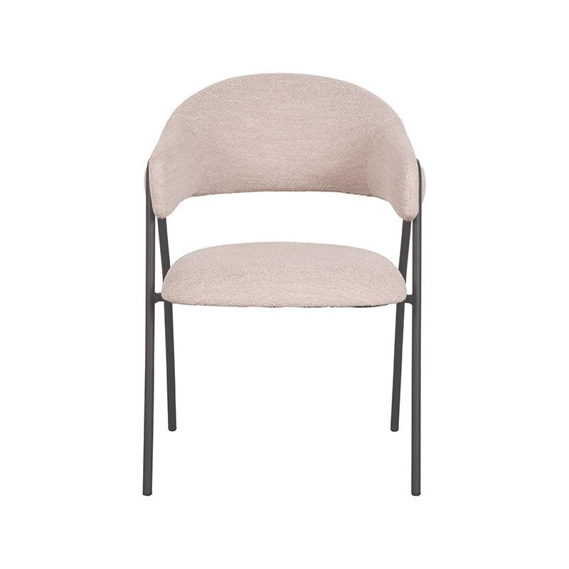 LABEL51 Eetkamerstoel Lowen - Naturel - Boucle van LABEL51 - laagste prijs offerte van PureWonen