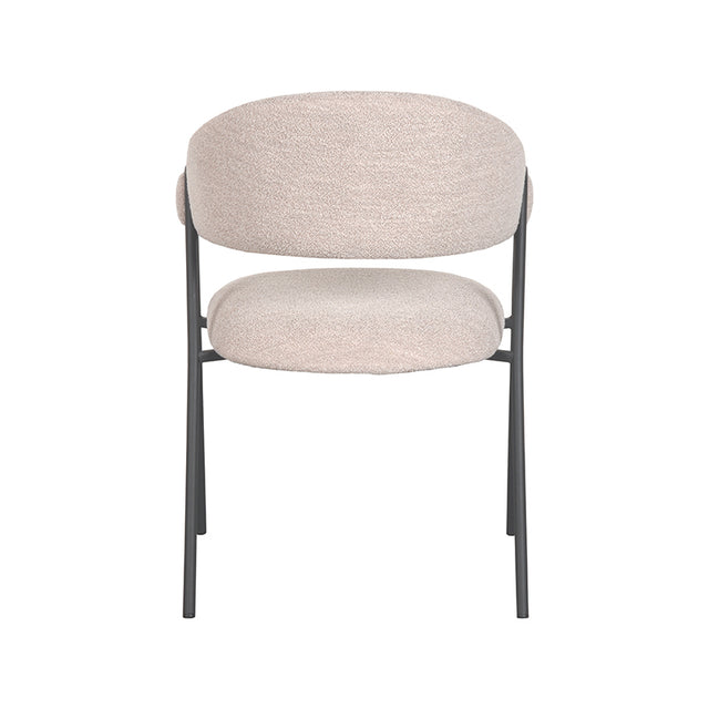 LABEL51 Eetkamerstoel Lowen - Naturel - Boucle van LABEL51 - laagste prijs offerte van PureWonen