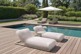 Outdoor bijzettafel Quinn light beige