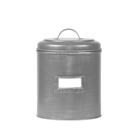 LABEL51 Opbergblik - Antiek grijs - Metaal - XL - 20x20x25 cm van LABEL51 - laagste prijs offerte van PureWonen