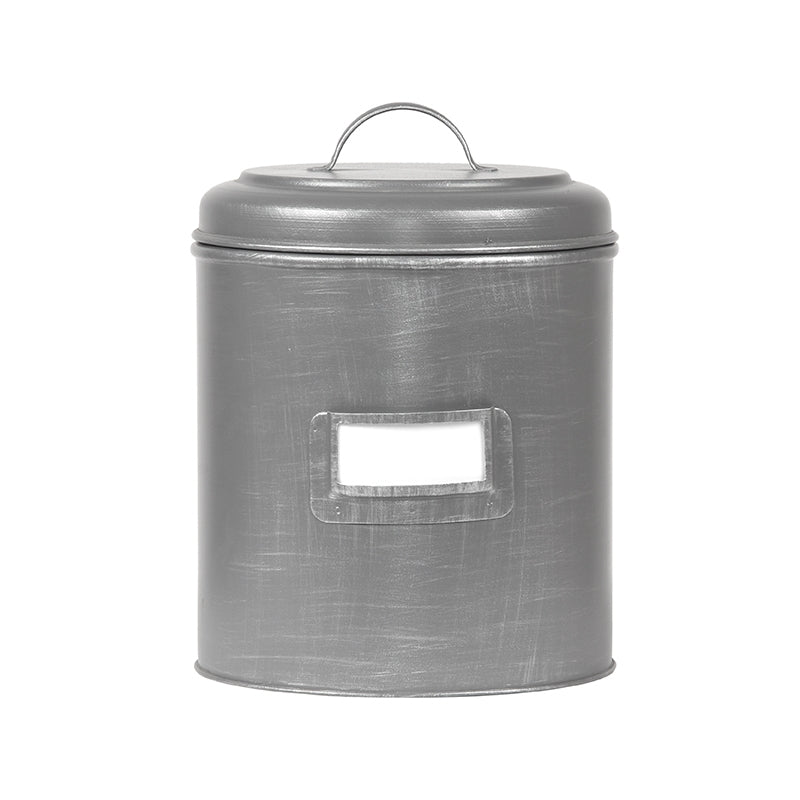 LABEL51 Opbergblik - Antiek grijs - Metaal - XXL - 21x21x29 cm van LABEL51 – Luxe comfort op maat van PureWonen. Vraag naar de beste prijs.