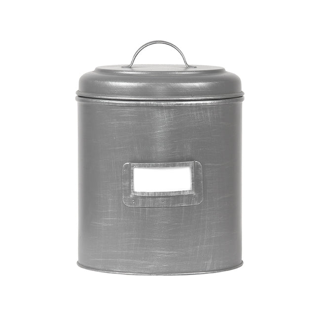 LABEL51 Opbergblik - Antiek grijs - Metaal - XXL - 21x21x29 cm van LABEL51 – Luxe comfort op maat van PureWonen. Vraag naar de beste prijs.