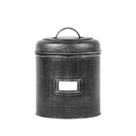 LABEL51 Opbergblik - Zwart - Metaal - XL - 20x20x25 cm van LABEL51 – Luxe comfort op maat van PureWonen. Vraag naar de beste prijs.