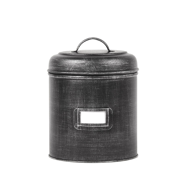 LABEL51 Opbergblik - Zwart - Metaal - XL - 20x20x25 cm van LABEL51 – Luxe comfort op maat van PureWonen. Vraag naar de beste prijs.